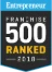 entrepreneur franchise 500 logo