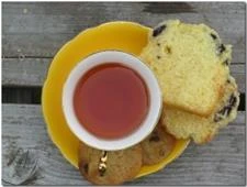 Cup of tea and cookies