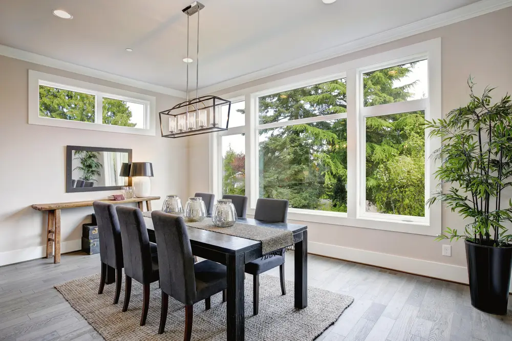 Dining room in vacation rental home